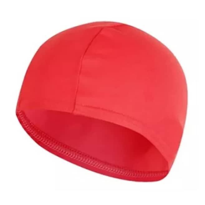 Gorra natacion tela lycra Shark roja